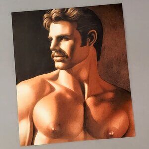 Tom Of Finland Art Print Color Pencil Drawing
